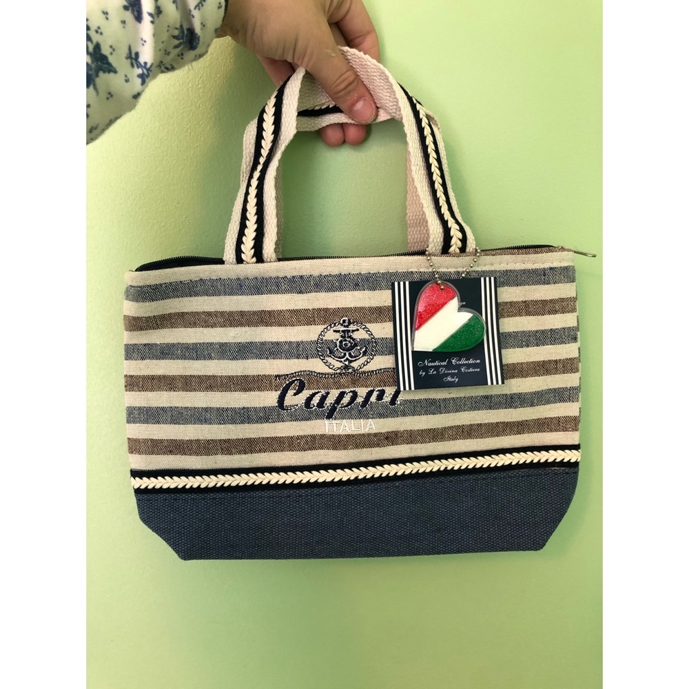 Italian Nautical Mini Tote